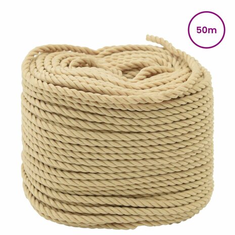 Boottouw 50 m 0.3 Naturel PP 2