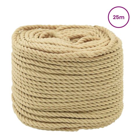 Boottouw 25 m 0.4 Naturel PP 2