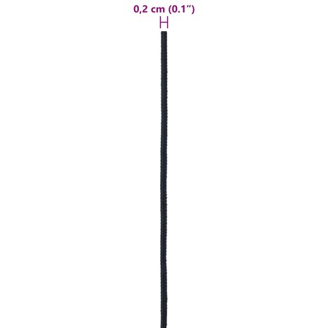 Boottouw Koninklijk Blauw 50 m Polyester 7