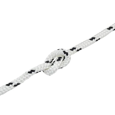 Boottouw 6 m 1.4 Wit en zwart Polyester 4