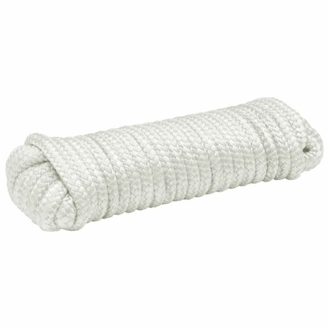 Boottouw 6 m 1.4 Wit Polyester 3