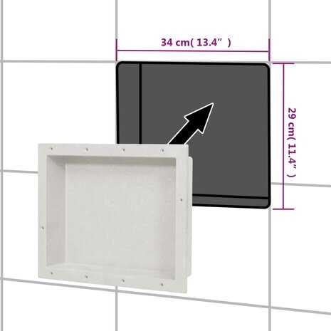 Douchenis 41x51x10 cm matwit 7