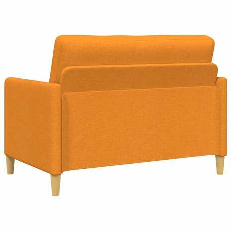 Bankenset met opbergruimte 2 pcs Donkergeel Polyester 4