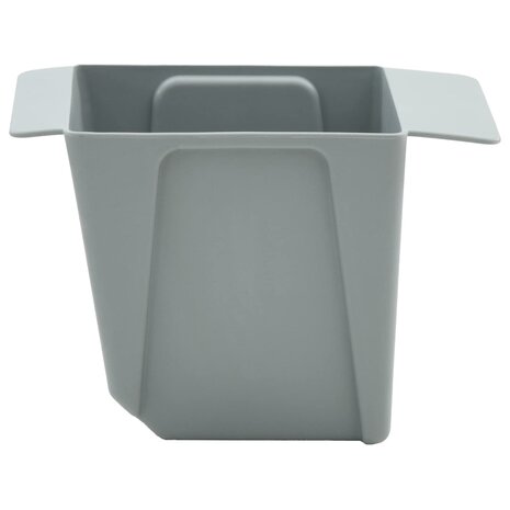 Bloembakken voor Euro-pallets 12 pcs Lichtgrijs 14 x 9 x 9,5 cm 5