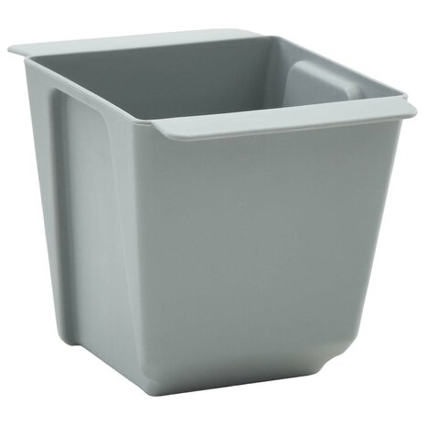 Bloembakken voor Euro-pallets 12 pcs Lichtgrijs 14 x 9 x 9,5 cm 6