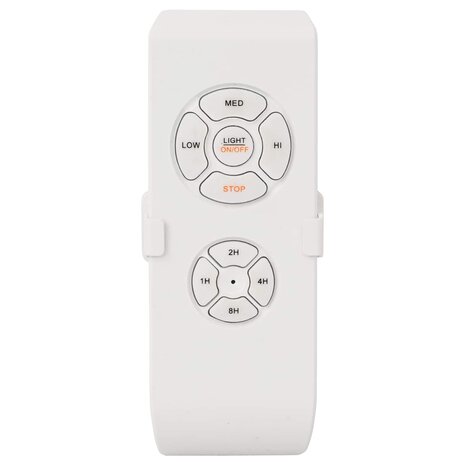 Plafondventilator met licht en afstandsbediening &Oslash; 110 cm 11