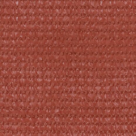 Balkonscherm 75x400 cm HDPE terracottakleurig 2