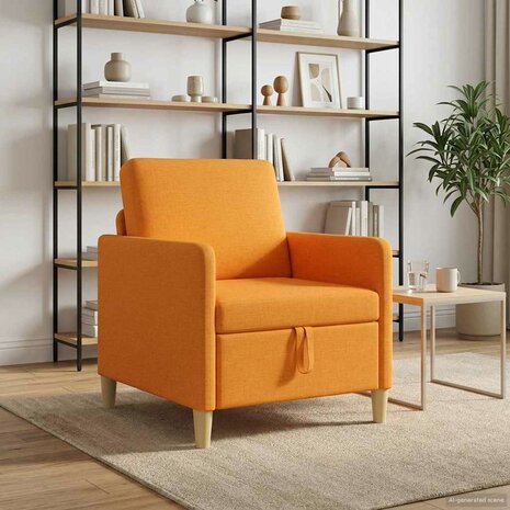 Bank met opslag Donkergeel 72 x 78 x 87 cm Polyester 1