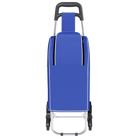 Boodschappentrolley Blauw 39,5 x 33 x 93 cm Oxford stof 8