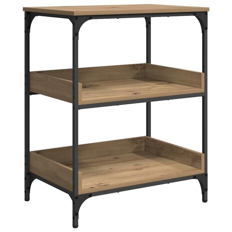 Keukentrolley Artisan Eiken 60 x 41 x 80.5 cm Bewerkt hout 5