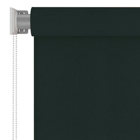 Rolgordijn voor buiten 180x140 cm HDPE donkergroen 3
