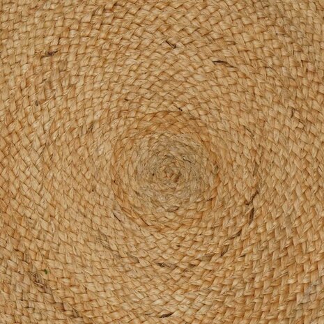 Vloerkleed Naturel &Oslash; 90 cm Jute 2