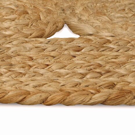 Vloerkleed Naturel &Oslash; 90 cm Jute 4
