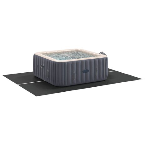 Zwembad Grondzeil Zwart 300 x 220 x 0,1 cm Niet-geweven Stof 3