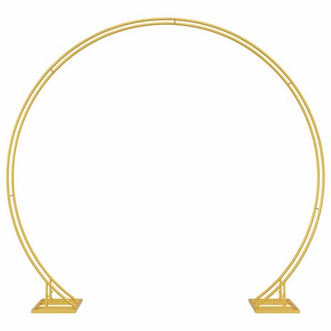 Trouwrand Goud 220 x 45 x 200 cm Staal 2