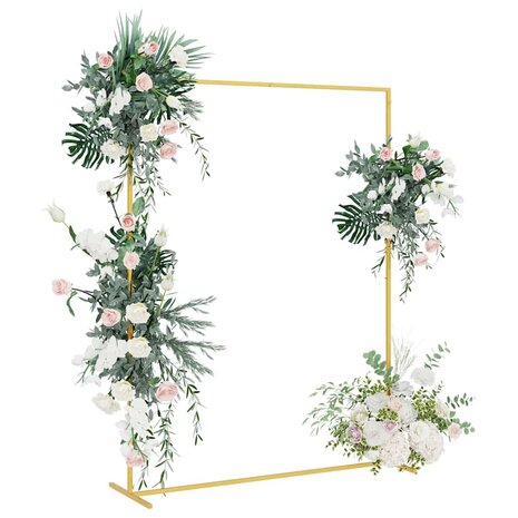 Trouwrand Goud 150 x 49,5 x 200 cm Staal 3