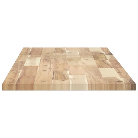 Wastafelblad 120x40x2 cm onbehandeld massief acaciahout 5
