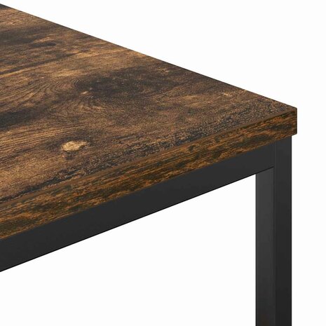 Badkamerkast met planken 36x35x95 cm gerookt eiken 11