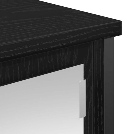Badkamerwandkast met spiegel 50x21x60 cm eikenkleurig 11