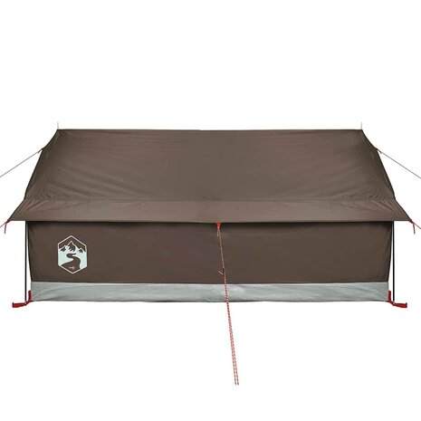 Tent 2-persoons waterdicht bruin 8