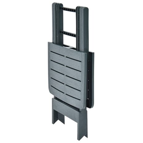 Tuintafel inklapbaar 79x72x70 cm kunststof groen 5
