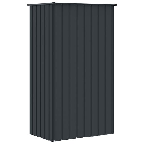 Vogelkooi 115x78x200 cm gegalvaniseerd staal antracietkleur 8