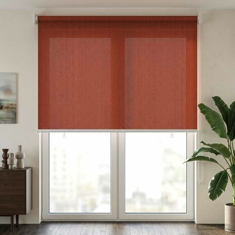 Buitenrolgordijn 90% UV-blok Terracotta 80x230 cm HDPE 3