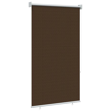 Buitenrolgordijn 90% UV-blok Bruin 80x140 cm HDPE 4