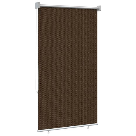 Buitenrolgordijn 90% UV-blok Bruin 80x140 cm HDPE 5