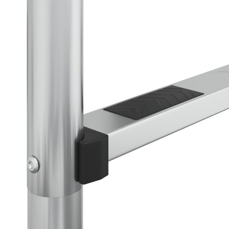 Zwembadladder 54x38x184,5 cm 304 roestvrij staal 5