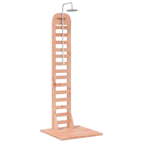 Buitendouche 223 cm Massief Douglas hout en roestvrij staal 2