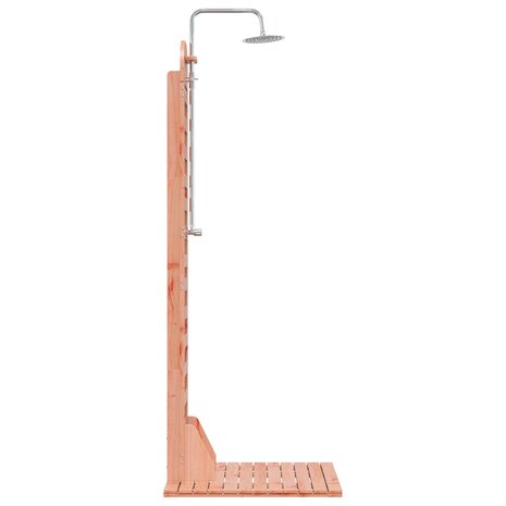 Buitendouche 223 cm Massief Douglas hout en roestvrij staal 5