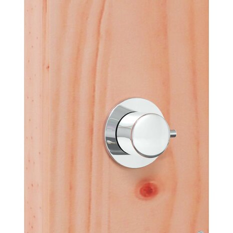 Buitendouche 214,5 cm Massief Douglas hout en roestvrij staal 7