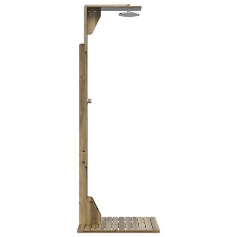 Buitendouche 214,5 cm Naturel 5