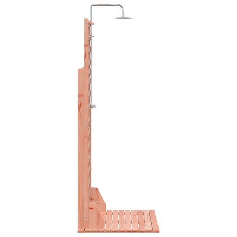 Buitendouche 225 cm Massief Douglas hout en roestvrij staal 5