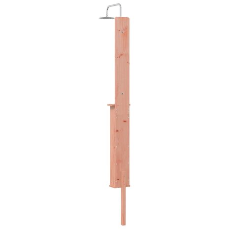 Buitendouche 246 cm Massief Douglas hout en roestvrij staal 6