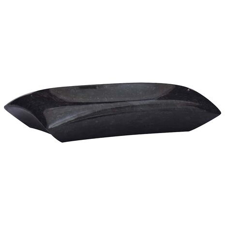 Gootsteen 50x35x10 cm marmer zwart 2