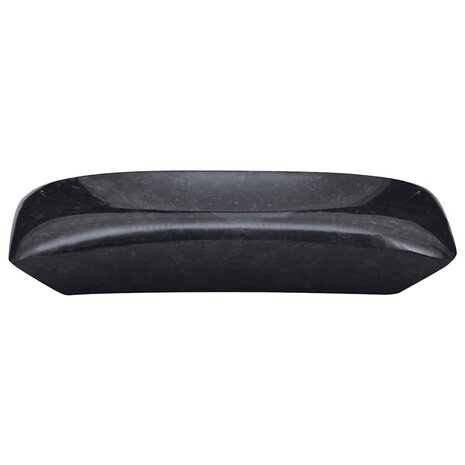 Gootsteen 50x35x10 cm marmer zwart 3