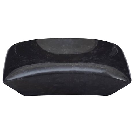 Gootsteen 50x35x10 cm marmer zwart 4