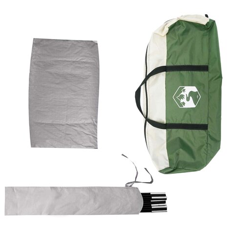 Autotent met dak Groen 200 x 170 x 170 cm Polyester en staal 9