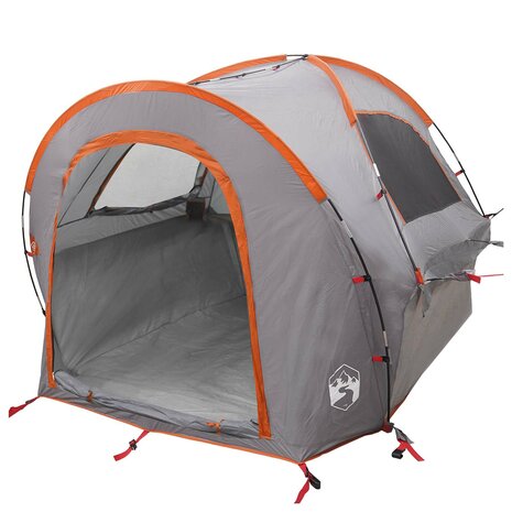 Autotent Grijs en Oranje 200 x 170 x 170 cm Polyester en staal 2