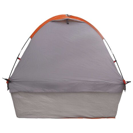 Autotent Grijs en Oranje 200 x 170 x 170 cm Polyester en staal 6