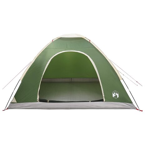 Kamperen tent met dak met luchtopening Groen 275 x 215 x 125 cm 4
