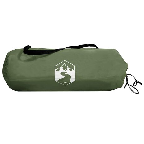 Kamperen tent met dak met luchtopening Groen 275 x 215 x 125 cm 8