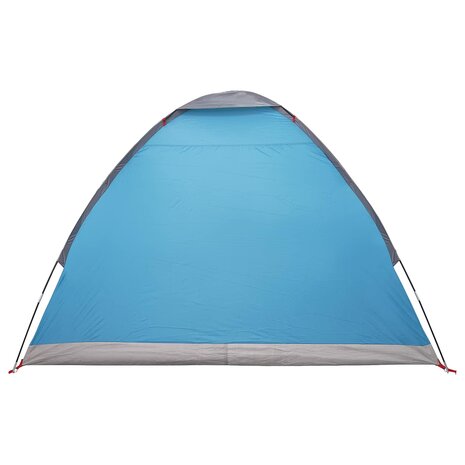 Kamperen tent met dak Blauw 2-persoons Polyester en staal 7