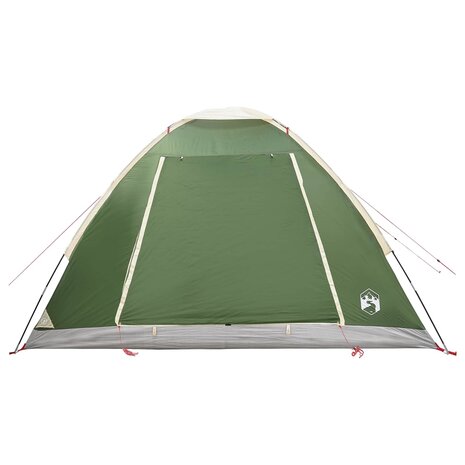 Kamperen tent met dak Groen 4-persoons Polyester en staal 5