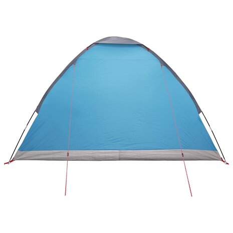 Kamperen tent met dak Blauw 4-persoons Polyester en staal 6