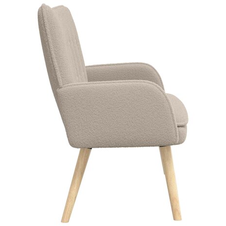 2-Zits Sofa Lichtgrijs 115 x 61 x 87 cm Boucl&eacute; 6