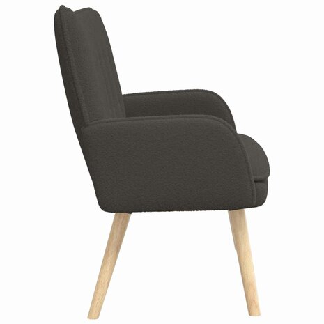 2-Zits Sofa Donkergrijs 115 x 61 x 87 cm Boucl&eacute; 5