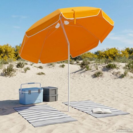 Tuinparasol 160 cm 170T polyester Oranje 3